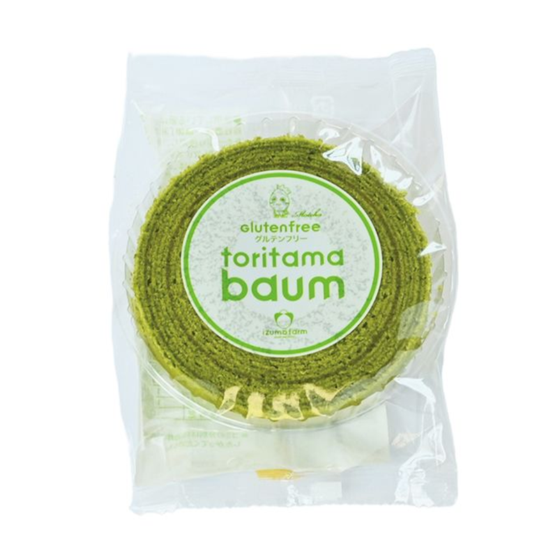 IZUMO FARM Gluten Free Baumkuchen Cake Matcha Flavour