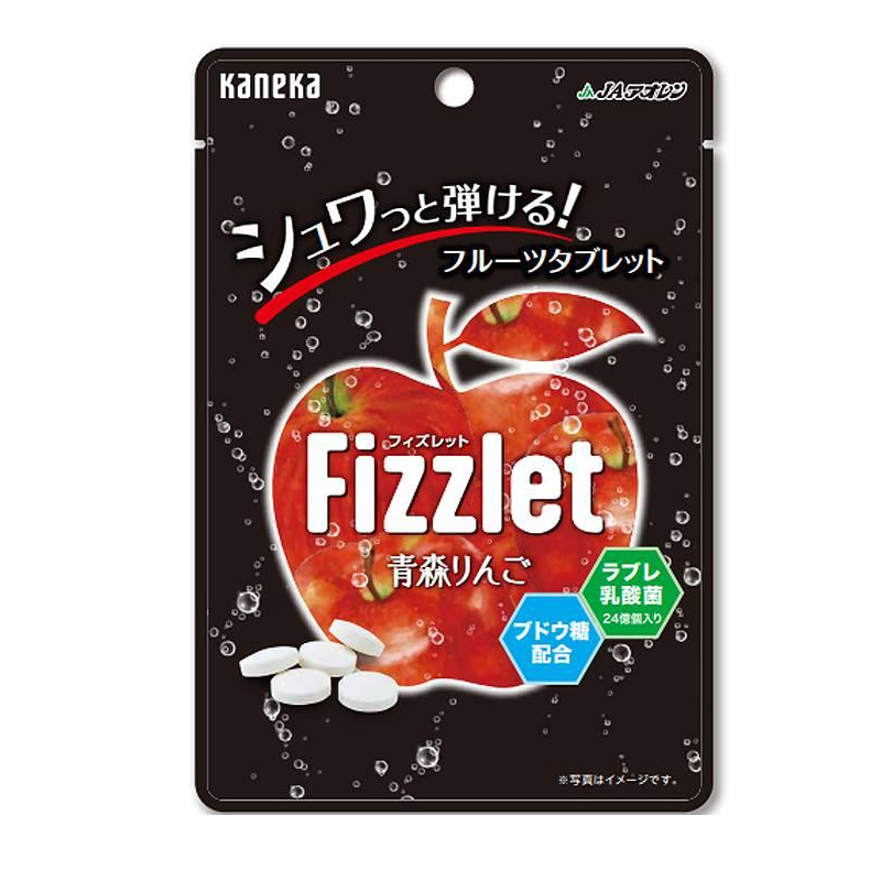 KANEKA Fizzlet Aomori Apple Fruit Candy