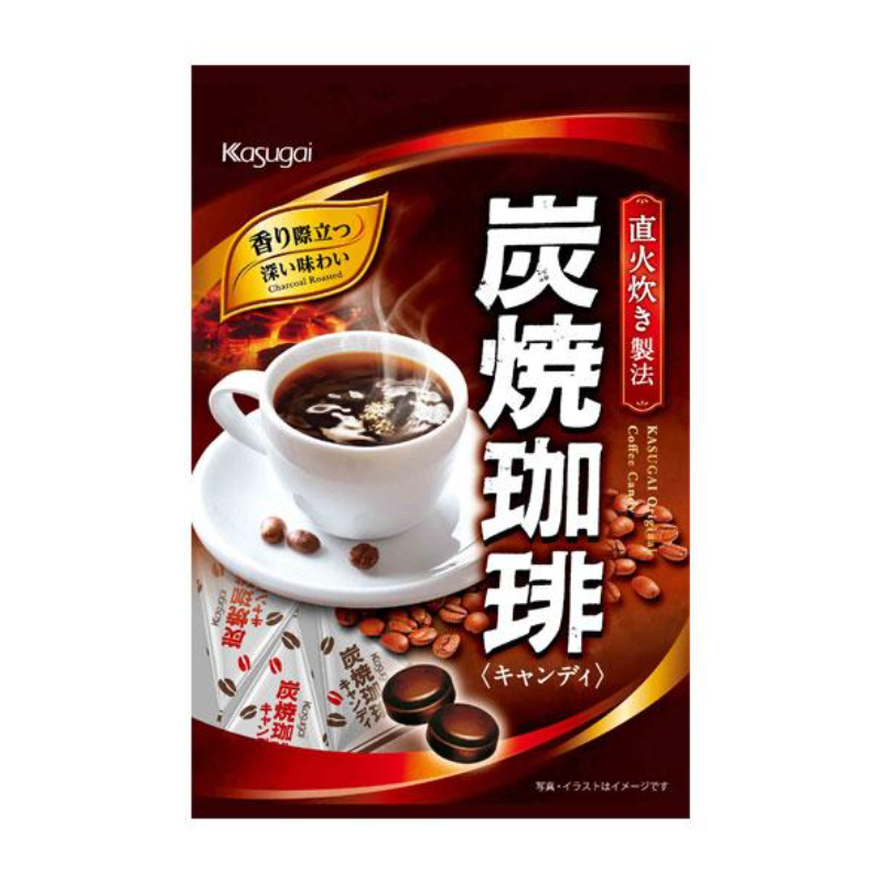 KASUGAI Charcoal Coffee Candy