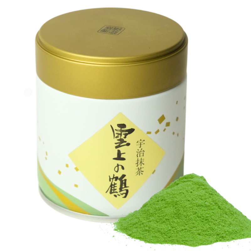 YANO TEA FARM Canned Yuzhi Masho Tea Powder 40g Cloud Crane