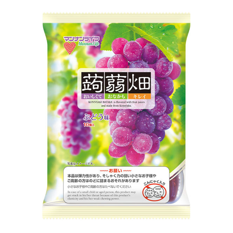 MANNANLIFE Konjac Field Grape Flavored Konjac Jelly