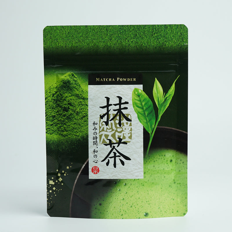 YUKARIYA Honpo Yame Matcha (Green Tea Leaf Design)