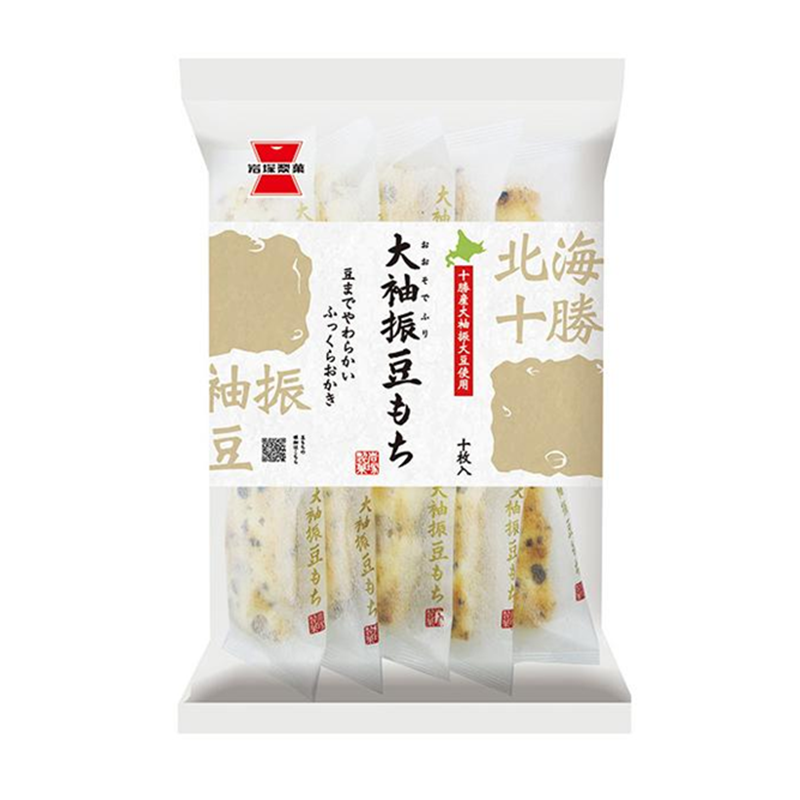 IWATSUKA SEIKA Oosodefuri Bean Mochi Crackers