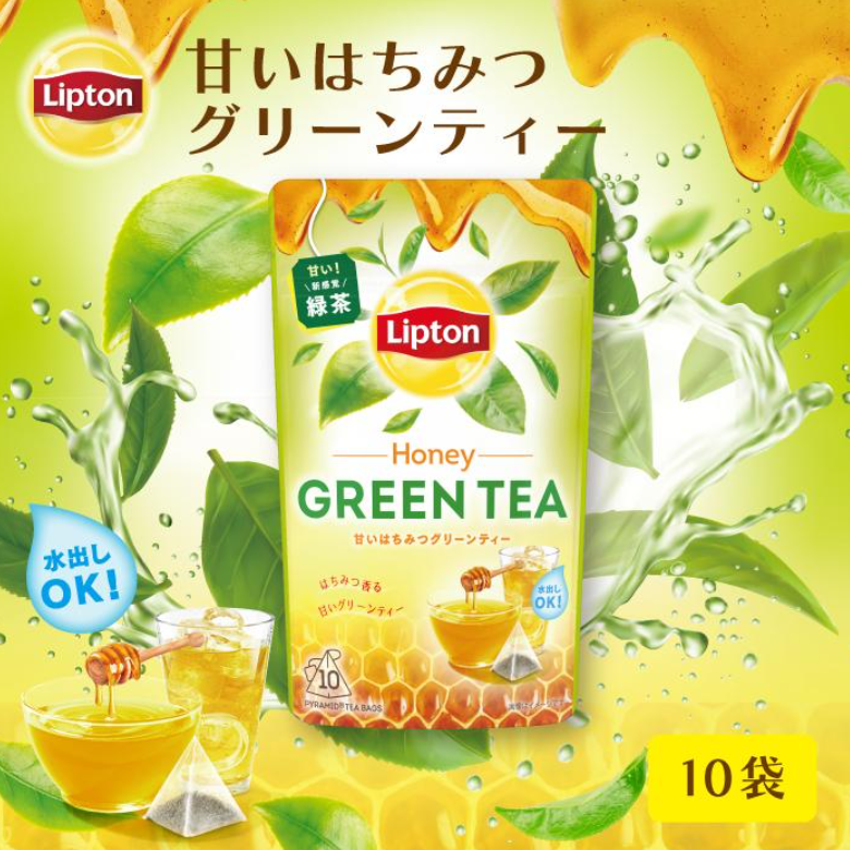LIPTON Sweet Honey Green Tea