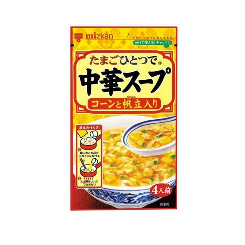 MIZKAN Chinese Soup Base (Corn & Scallop)