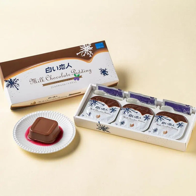 ISHIYA Shiroi Koibito Milk Chocolate Pudding