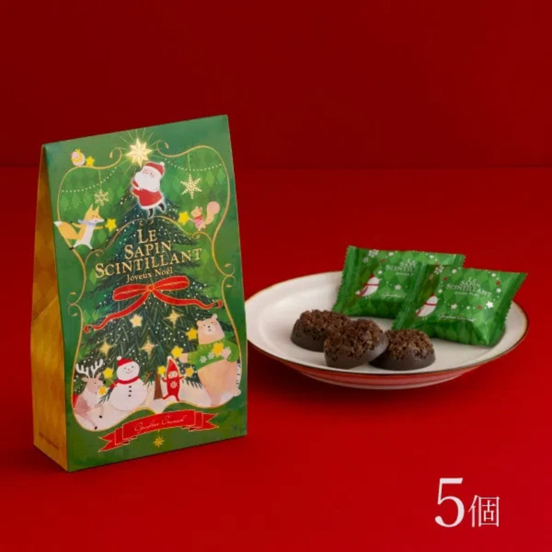 KOBE FUGETSUDO Christmas Crunch Chocolate
