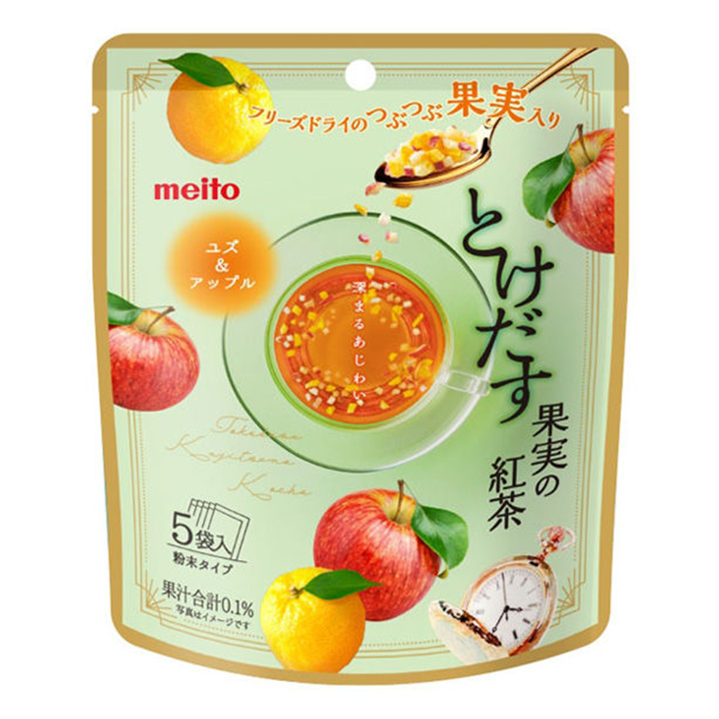 MEITO Sangyo Yuzu & Apple Flavored Black Tea