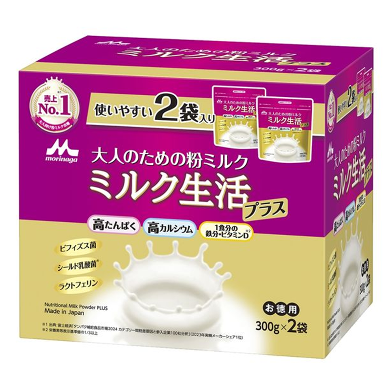 MORINAGA Milk Seikatsu Plus Lactic Acid Nutritional Supplement