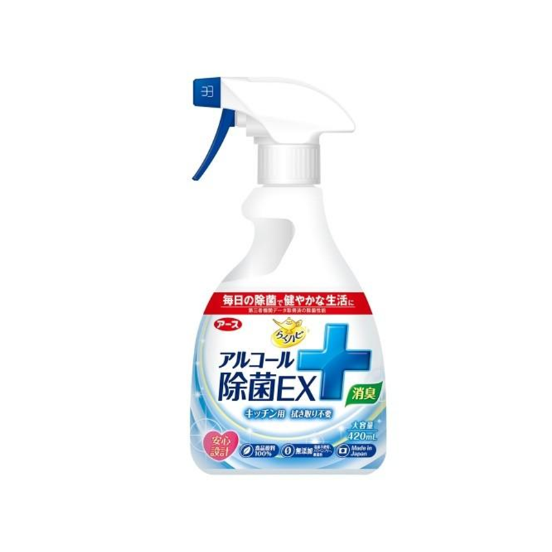 EARTH Rakuhapi Alcohol Sanitizer EX Kitchen Spray