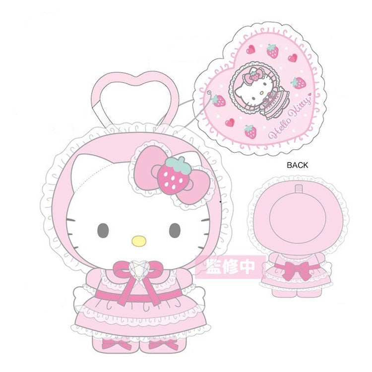 SANRIO Hello Kitty Lovely Frill Mascot Keychain Lolita