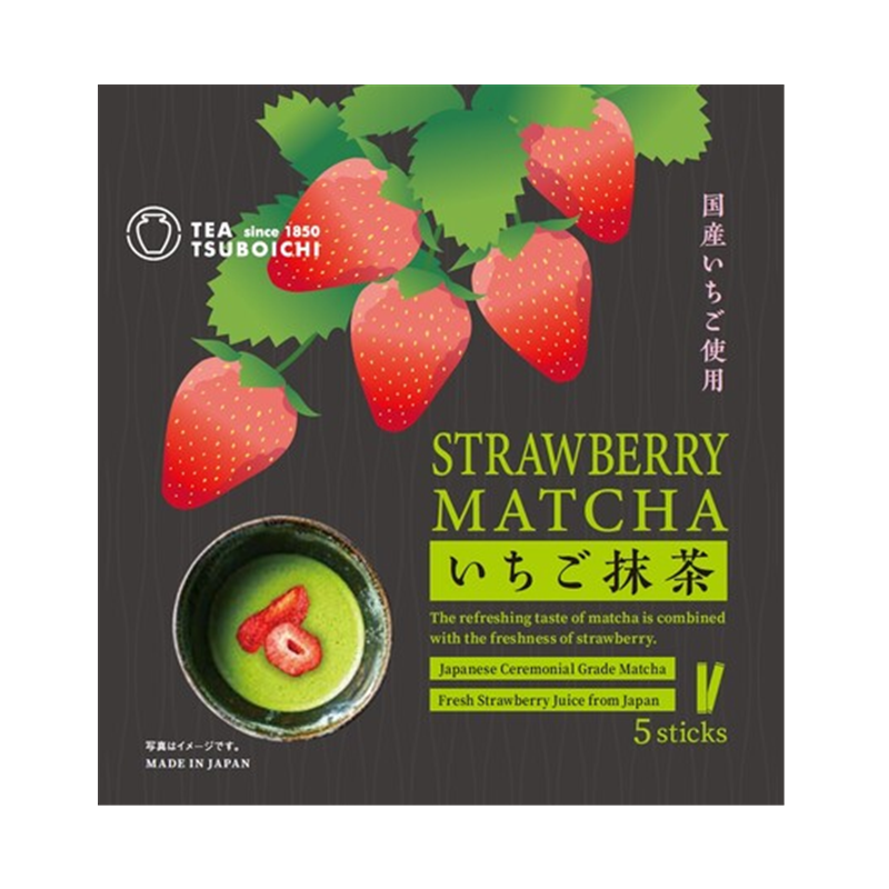 TSUBOICHI Strawberry Matcha Powder