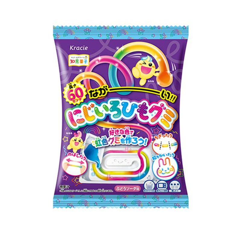 KRACIE Long Rainbow String Gummy