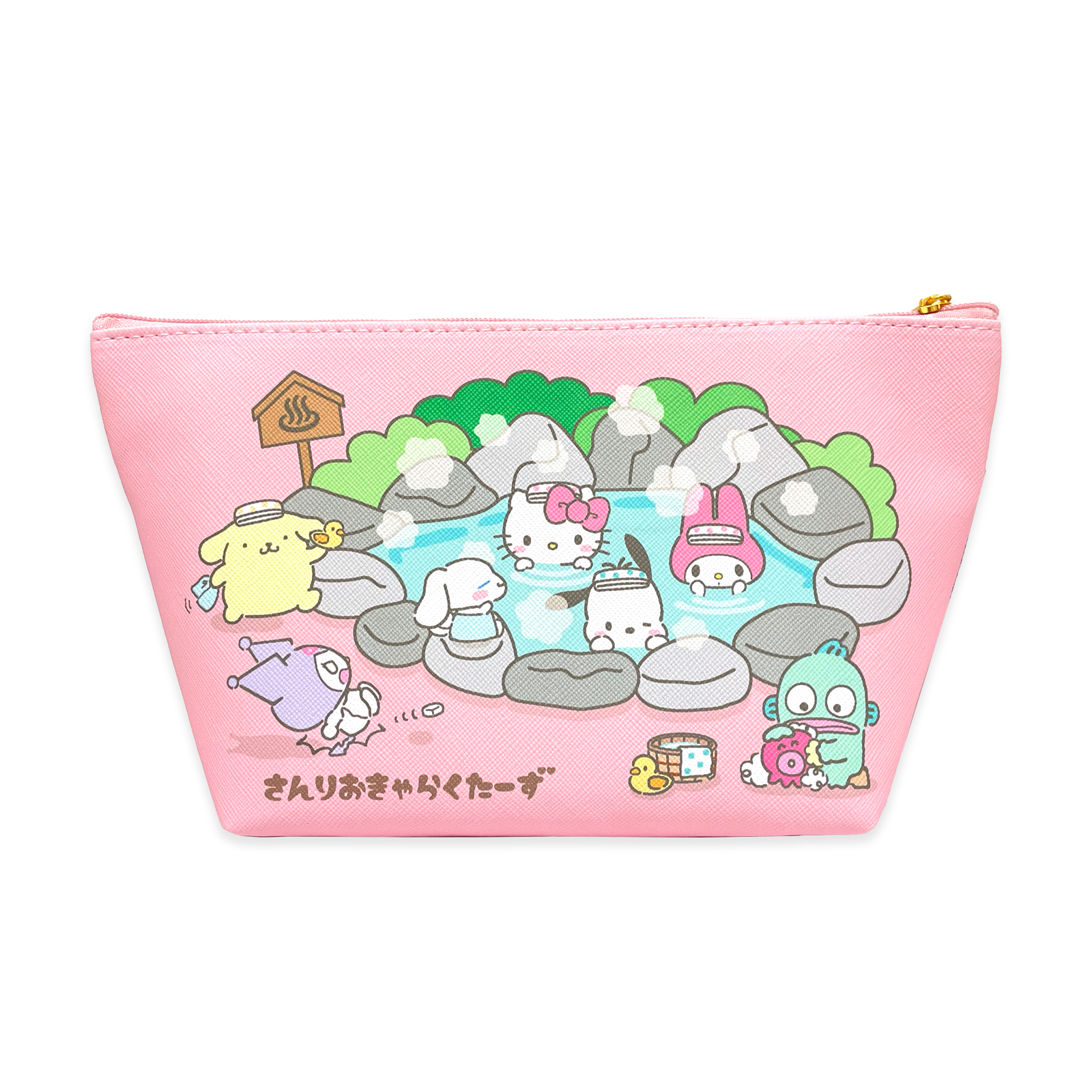 SANRIO Hot Spring Pouch (Pink)