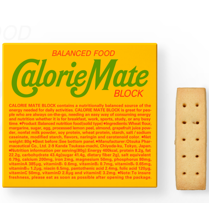 OTSUKA Calorie Mate Block Fruit