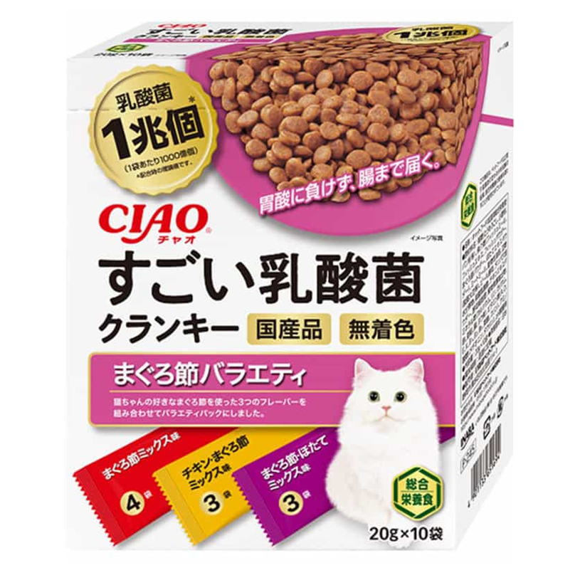 INABA FOODS CIAO Sugoi Crunky Lactic Acid Cat Treats