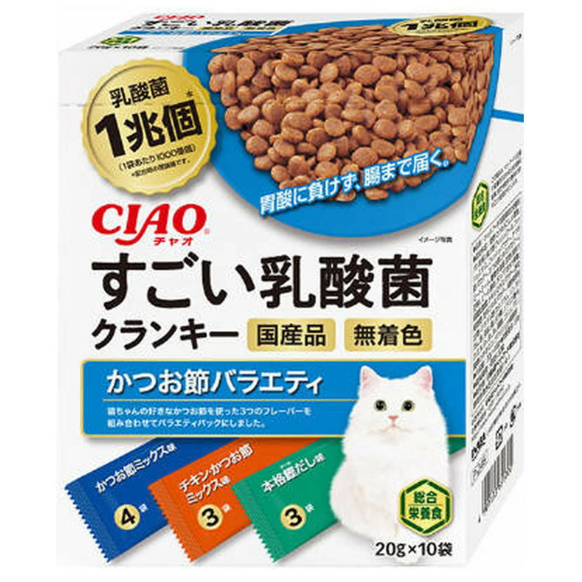 INABA FOODS CIAO Sugoi Crunky Lactic Acid Cat Treats