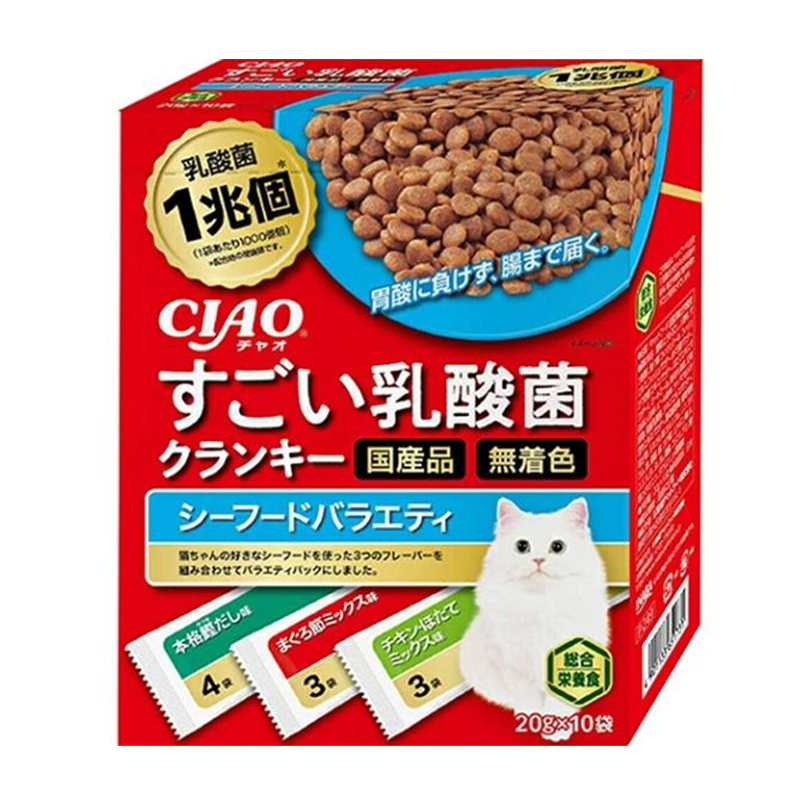 INABA FOODS CIAO Sugoi Crunky Lactic Acid Cat Treats