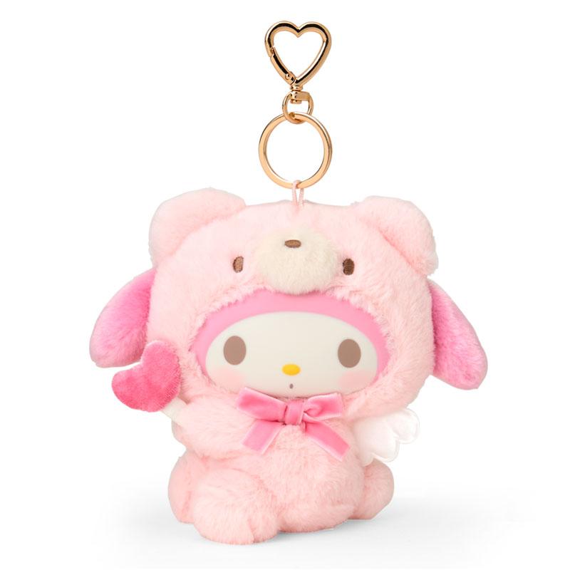 SANRIO Angel Bear Plush Keychain
