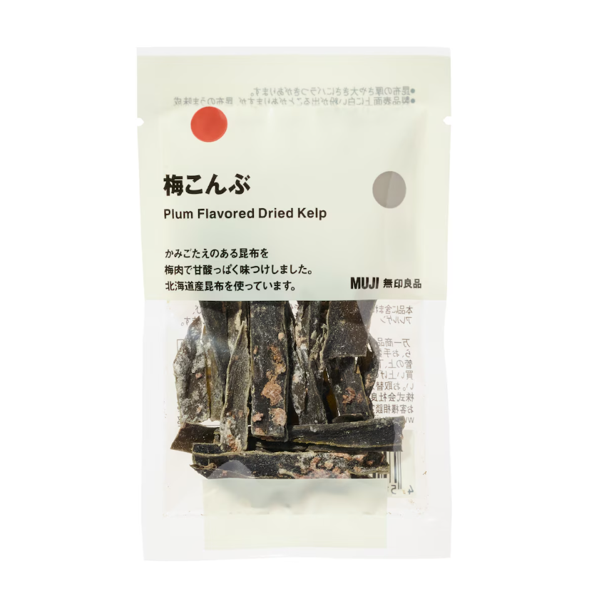 MUJI Plum Flavored Dried Kelp
