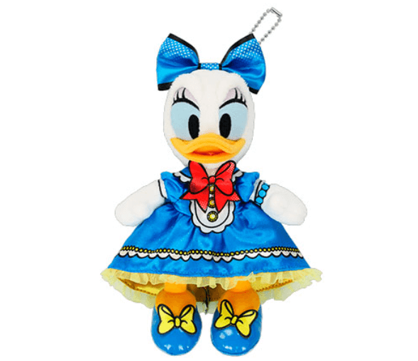 DISNEY Donald’s Quacky Duck! Duck! Duck City! Daisy Duck Plush Keychain