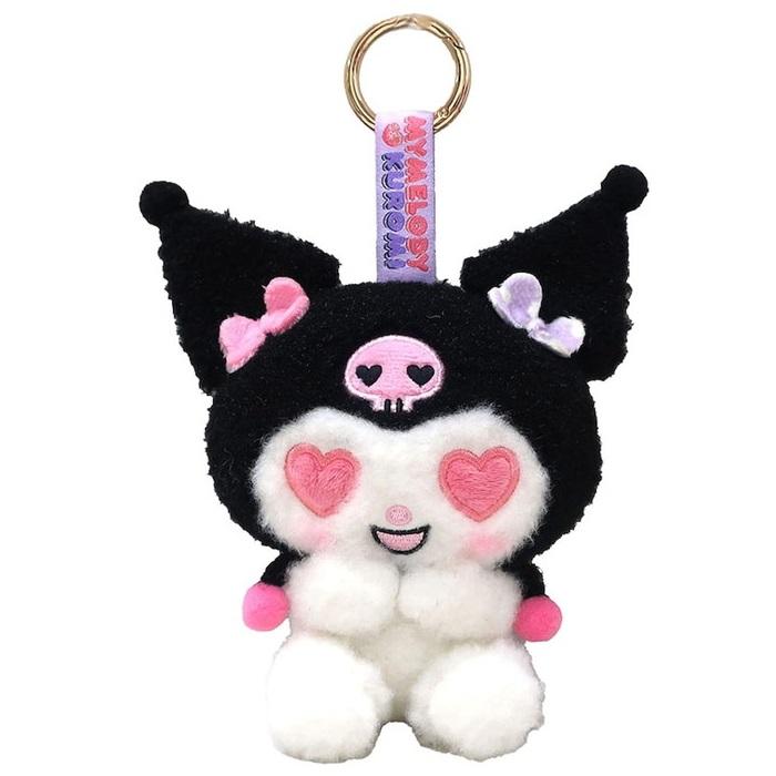 SANRIO Netflix My Melody, Kuromi, My Sweet Piano Plush Keychain