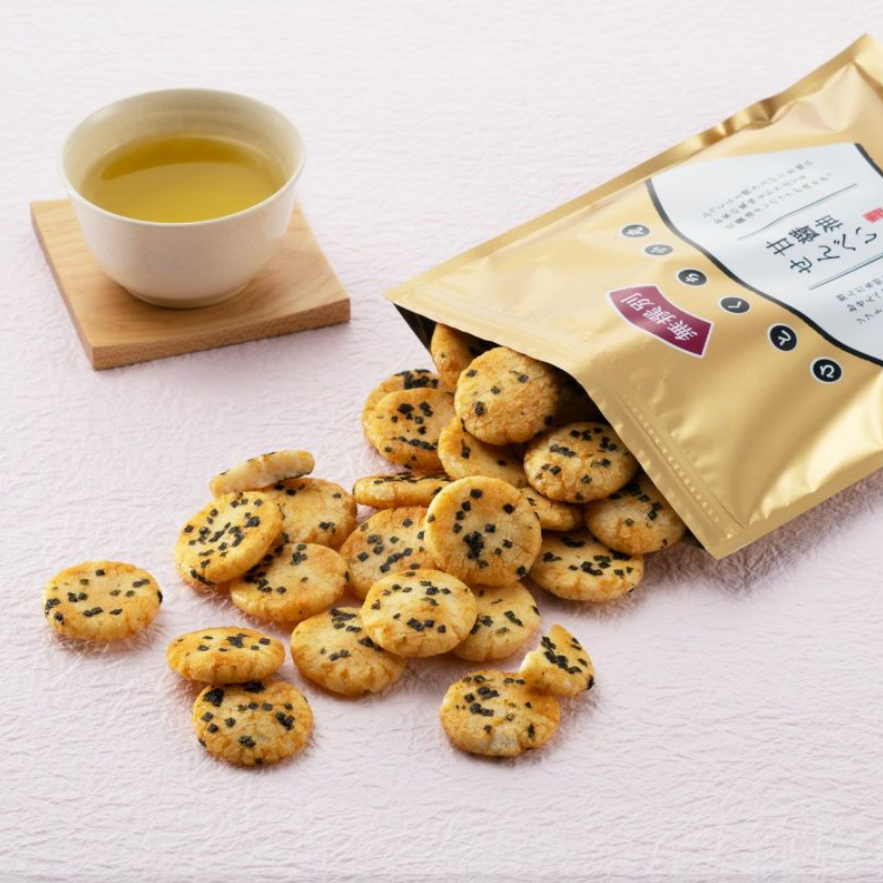 SHIKIBUNOSATO Bite Sized Rice Cracker Rounds