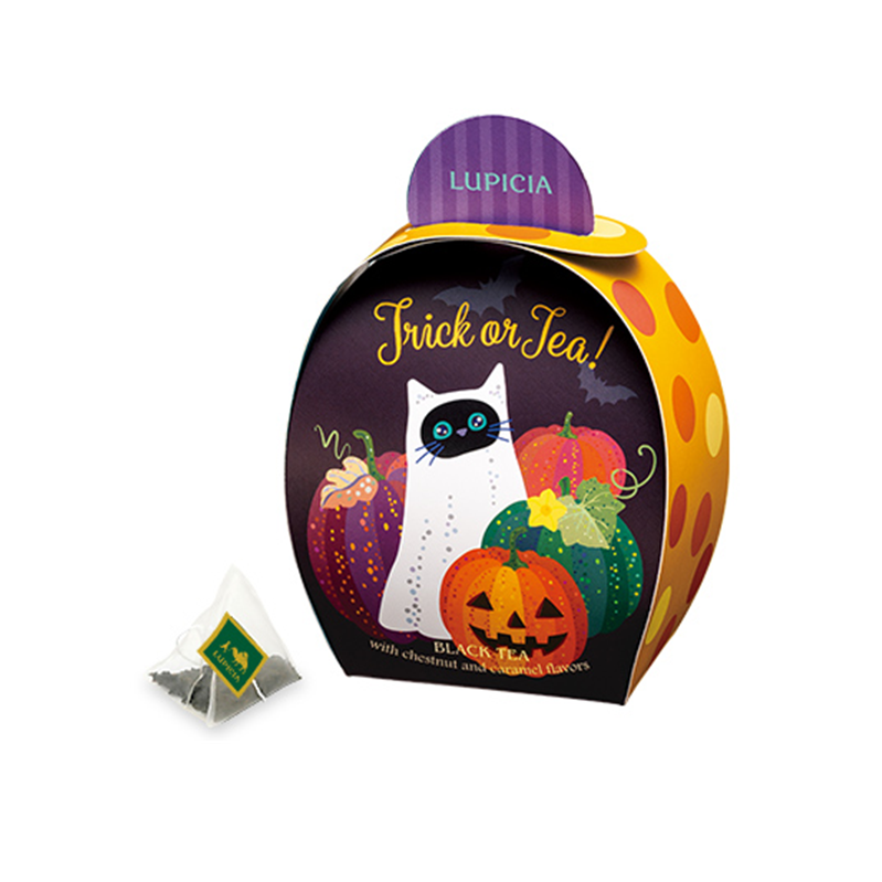 LUPICIA Trick or Tea! Teabag Assortment in Cat Box