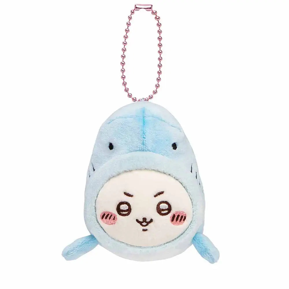 CHIIKAWA Gray Parka Service Chiikawa Aquarium Series Plush Keychain