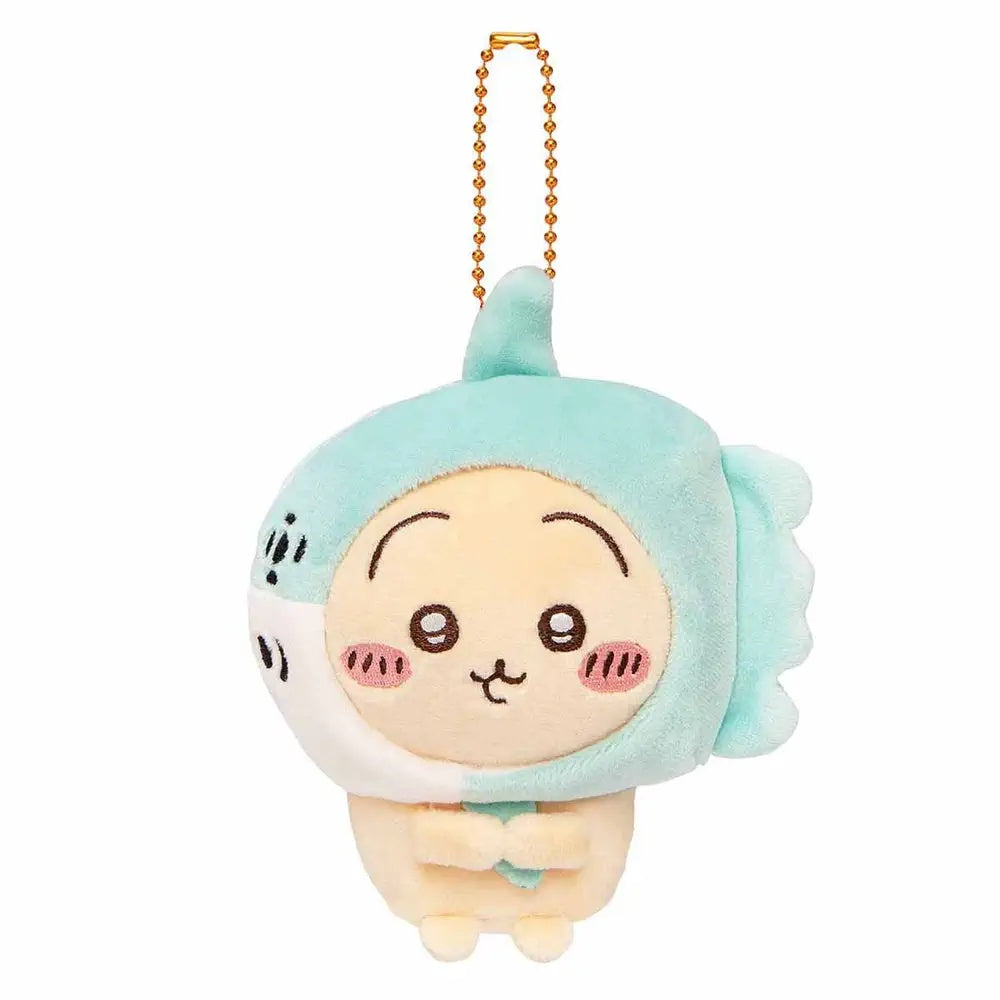 CHIIKAWA Gray Parka Service Chiikawa Aquarium Series Plush Keychain