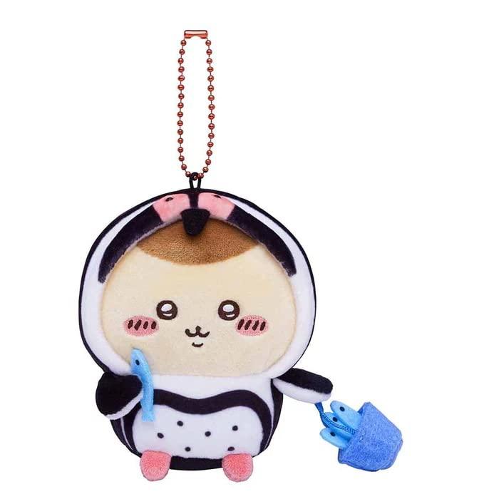 CHIIKAWA Gray Parka Service Chiikawa Aquarium Series Plush Keychain