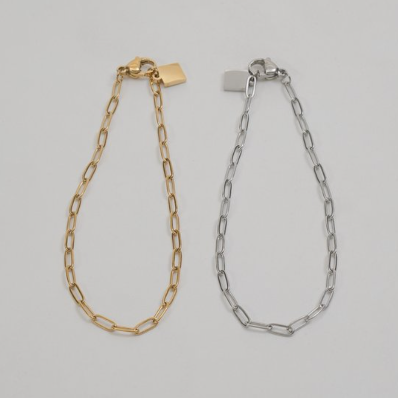 LUPIS 316L Square Pendant Bracelet