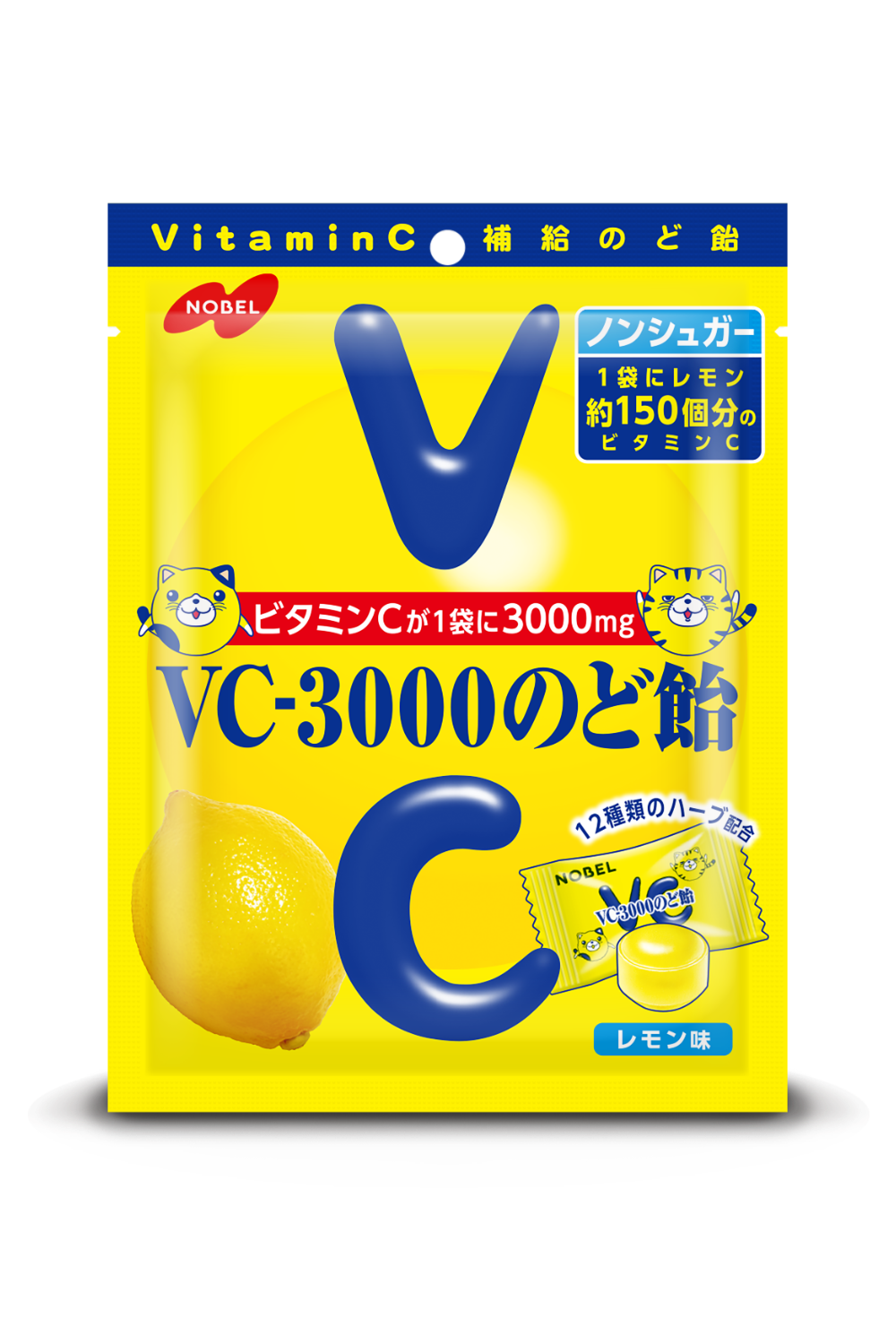 NOBEL VC-3000 Lemon Flavored Candy
