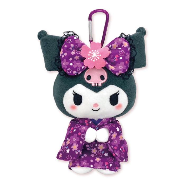 SANRIO Plush Keychain with Reusable Bag