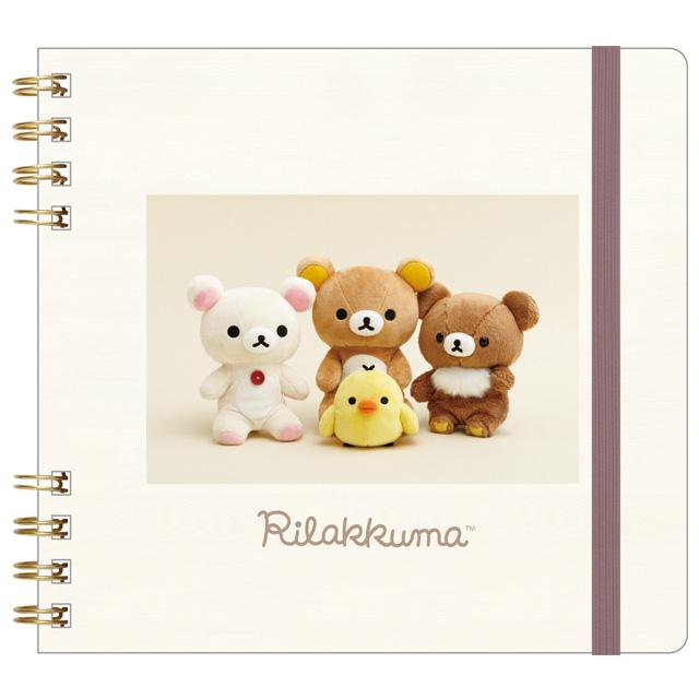 SAN-X Square Notebook Rilakkuma Photo Series
