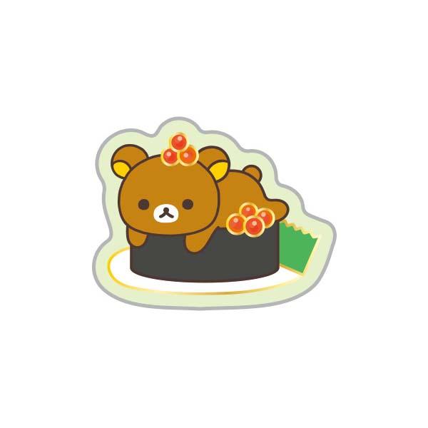 SAN-X Rilakkuma Anytime Sushi Sticker Bits