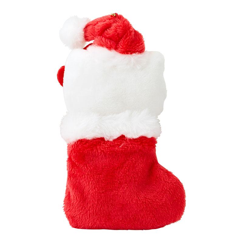 SANRIO Christmas Stocking Plush Keychain with Chocolate Cream Sandwich Cookies
