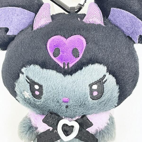 SANRIO Characters Kuromi Noir Little Devil MC Plush Mascot Keychain