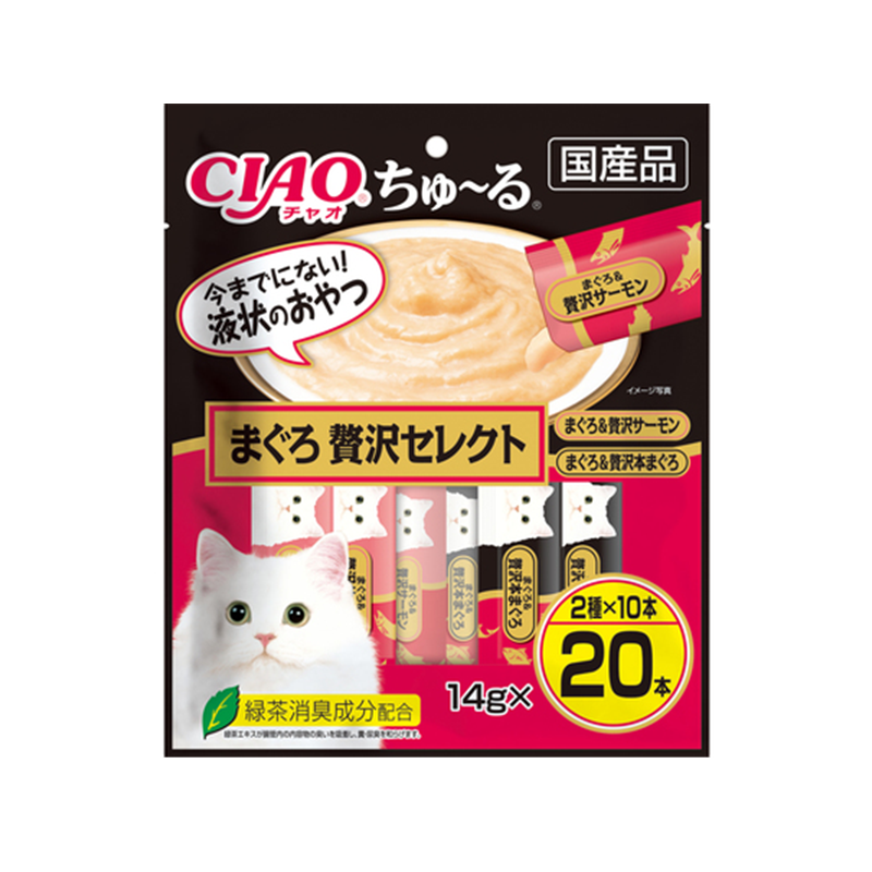 INABA Ciao Churu Luxury Tuna Selection
