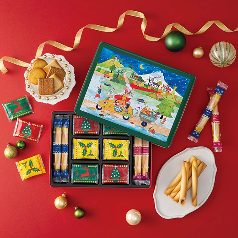 YOKU MOKU Christmas Holiday Seasonal Cookie Assortment