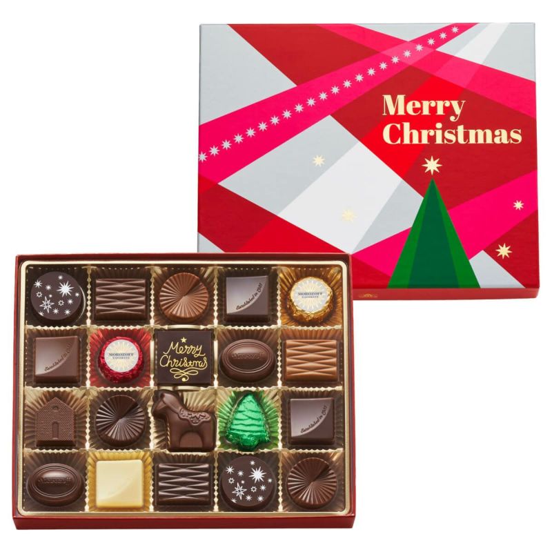 MOROZOFF 2025 Christmas Assorted Chocolate Gift Box 20 pcs