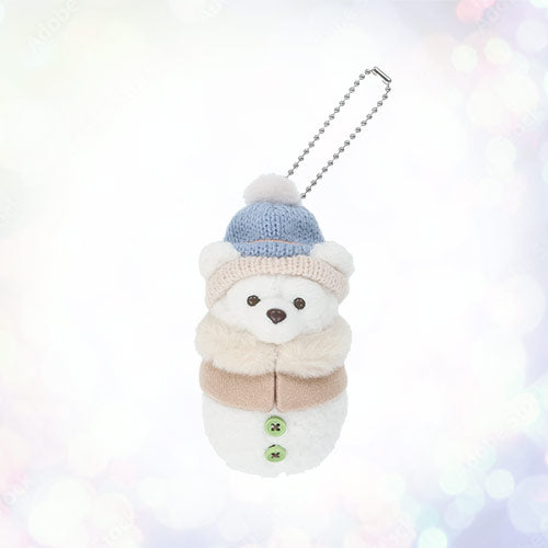 DISNEY Duffy & Friends Secret of a Snowy Day Plush Keychain