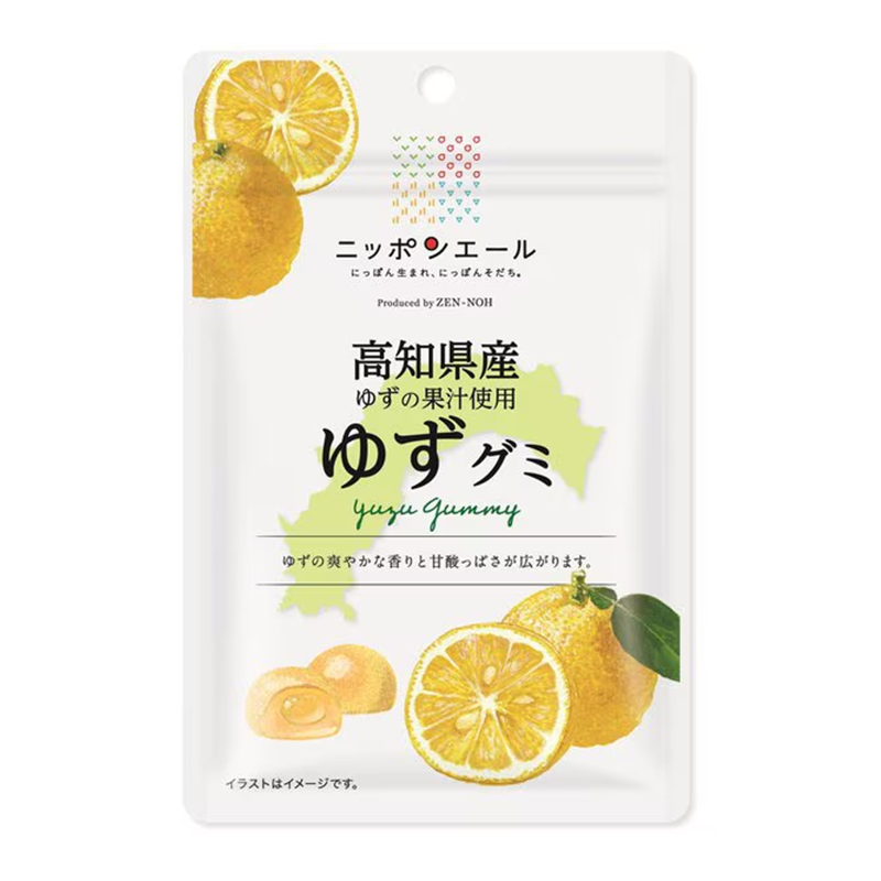 NIPPON YELL Kochi Yuzu Gummy Candy