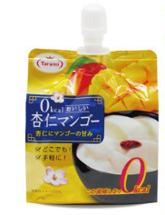TARAMI 0kcal Almond Tofu and Mango Agar Jelly
