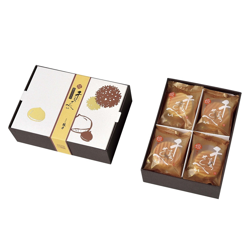 TSUZUKI KOGETSU Hime Senjyu Senbei Chestnut Mont Blanc Rice Crackers