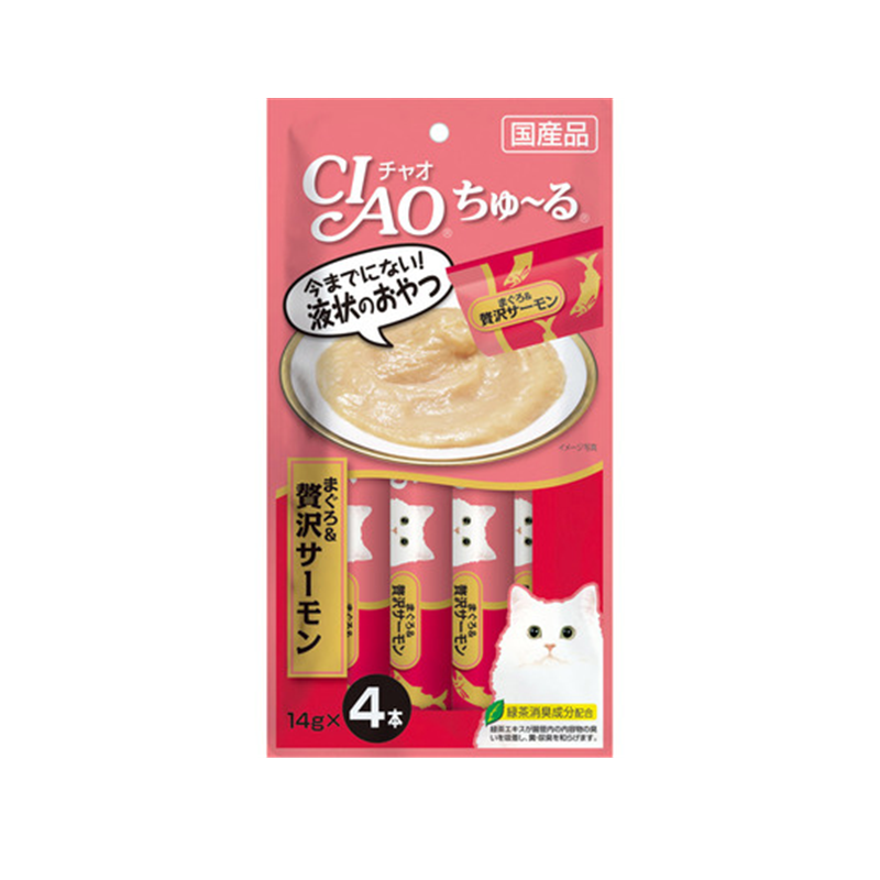 INABA CIAO Churu Cat Treats Assorted Flavors