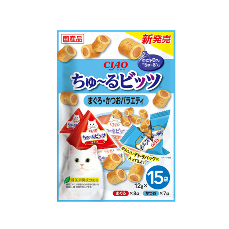 INABA CIAO Churu Bits Cat Treats