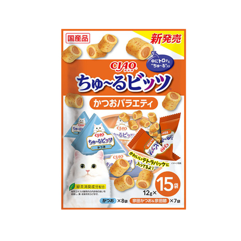 INABA CIAO Churu Bits Cat Treats