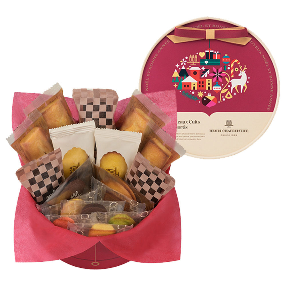 HENRI CHARPENTIER Christmas Gateau Biscuits Assortment (17pcs)