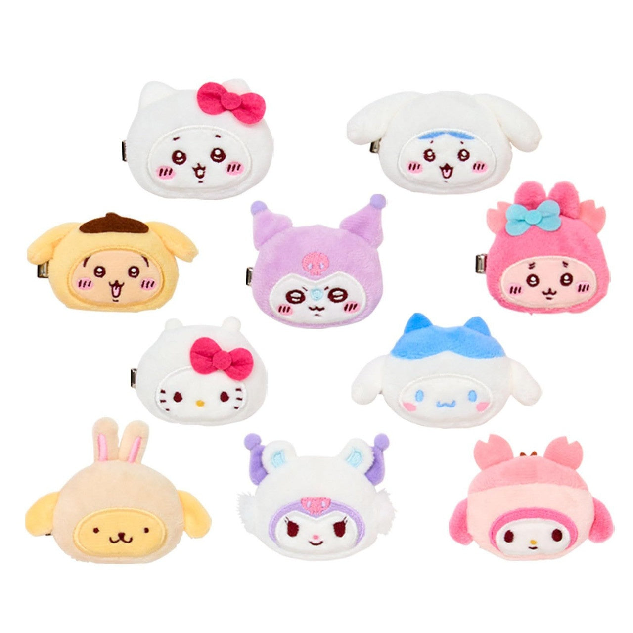 SANRIO Chiikawa × Sanrio Characters Blind Box Hair Clip